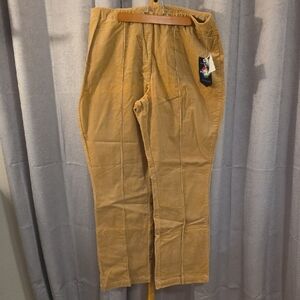 Newport News Women's Tan Corduroy Pants